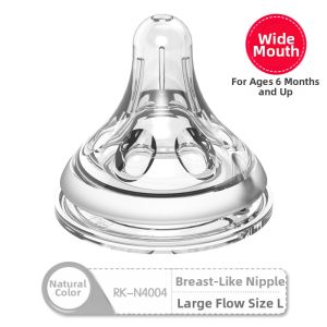 Rovco | Soft Wide Mouth Baby Pacifier
