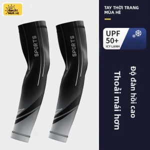 Tay Áo Bảo Vệ Tia Cực Tím Thoáng Khí Động Cho Nam Và Nữ Tay Áo Băng Đàn Hồi Để Đi Xe Đạp Lái Xe Đi Bộ Đường Dài Và Thể Thao