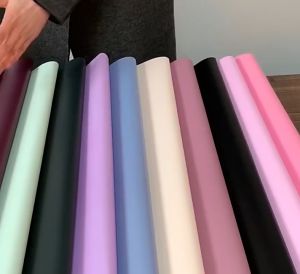 Kertas Buket Bunga Solid Twotone Flower Wrapping Paper Cellophane KB6200