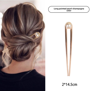 Lazy Persons Iron Hairpin Bun Maker U-Shaped Hair Combing Tool Hair Clip Hair Accessories Korean Style Fresh Outlined Novelty