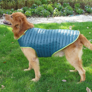 Waterproof Warm Duck down Cotton Jacket for Large Dogs Double-Sided Wearable Vest Labrador Retriever Medium to Large Dogs Clothes
