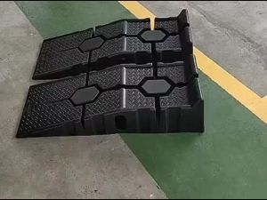 1Pair (2pcs) Heavy Duty Plastic Car Ramps Car Vehicle Truck Repairing Hand Tool Car Van SUV Workshop Repair Work Tyre Change Lifting