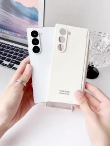 CHUBAN | Ốp Lưng Samsung Galaxy Z Fold Bảo Vệ Toàn Diện Bản Lề Chống Xước Kèm Miếng Dán Màn Hình Chất Liệu PC Chống Trượt Dành Cho Z Fold 8 Ultra 7 6 5 4 3