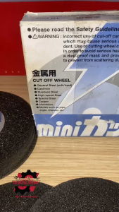 1 PCS BATU POTONG 125X3X22 MM - BATU GERINDA 5\" NIPPON RESIBON