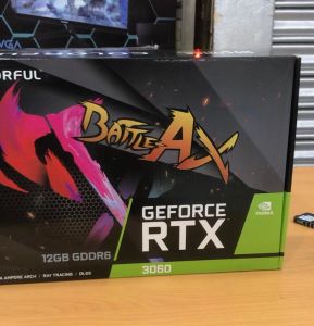 RTX 3060 Colorful iGame New Battle-Ax Graphics Card | 12GB Nvidia GeForce Videocard | High Cooling Dual and Triple Fans | For AMD Ryzen and Intel Desktop PC | For Gaming Work Streaming Editing Office | Collinx Computer - Lazada