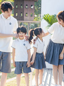 HONGLEXIUYAN | New Spring Family T-Shirt 3-4 Members Stylish Graduation Outfit