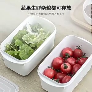 Kotak makan tengah hari dapur peti sejuk pemeliharaan peti buah sayuran makanan Bento Box Freezer Sealed pemeliharaan peti