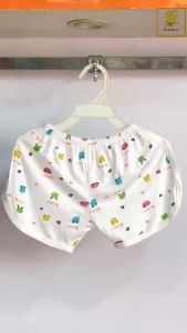 Quần đùi cho bé sơ sinh BABIBOO vải viscose mềm mại dành cho bé trai bé gái BTK31