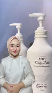 SOFT LAUNCHING Leivy Hokkaido Milk Body Wash Sabun Mandi Shower Cream 750ml