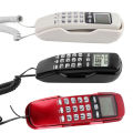 Home Telephone Mini Wall Telephone Home Office Hotel Incoming Caller ID LCD Display Landline Phone Telephone Wired Telephone. 