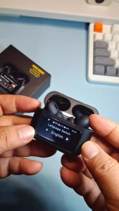 A9PRO True Wireless Earbuds with Smart Screen Display - HD Audio Active Noise Reduction & Quick Connect for On-the-Go Lifestyle