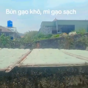 Bún Khô- Mì Gạo Khô (mỳ gạo) đảm bảo sạch an toàn vệ sinh thực phẩm không hoá chất không hàn the_Đặc sản xứ Nghệ