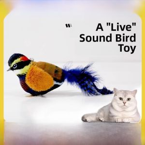 Flying Bird Cat Toy Sound Making Self Entertaining Dog Toy Dog Chirp Bird Toy for Cats And Dogs Pet Supplies