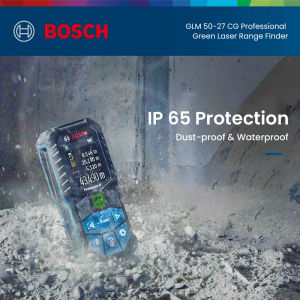 Bosch | Bosch Green Laser Measure GLM 50-27 CG 50M Laser Rangefinder Ip65 Bluetooth App Remote Control Professional Distance Meter Ruler