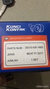 Kunci Kontak Assy Beat 2016-2019 Merk Win