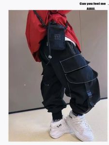 Celana Joger Baggy Pants Anak Celana Cargo Anak Laki laki dan Perempuan Celana Retro Distro Celana Panjang Anak Tebal Celana Tren Korea Celana Olahraga Celana Chino Anak Pakaian Anak-anak untuk 2-14 Tahun