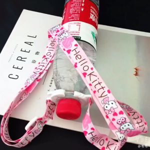 Water Bottle Shoulder Strap Portable Buckle Lanyard Kettle Straps Travel Strap Universal Cute Hanging Rope Adjustable Kettle Accessories