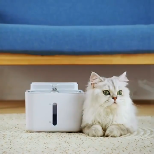 3.3L Tempat Minum Kucing Otomatis - Dispenser Sensor Inframerah Air Bersih & Anti Nyamuk