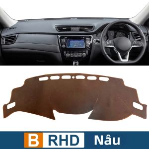 Nissan X-Trail T32 2014-2020 Tấm Che Nắng Trên Bảng Điều Khiển Ô Tô Tấm Che Nắng Tránh Ánh Sáng Phụ Kiện Trang Trí Nội Thất Bằng Vải polyester/Flannel