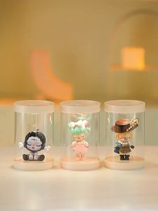 Hộp Đựng Mô Hình PopMart Có Đèn Điều Khiển Từ Xa Chống Bụi Chống Nước Bảo Vệ Mô Hình Sạch Sẽ
