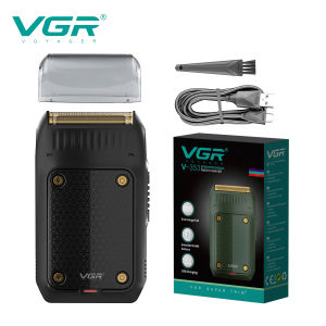 VGR | VGR V-353 Mini Shaver for Men with Reciprocating Blade Head USB Charging Hair Trimming Machine Whitening Device Portable Groomin