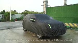 HOTSPEED Toyota Car Cover Waterproof for Sedan SUV Oxford Material Innova Vios Wigo with Zipper