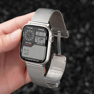 CRAFTSMAN DAI | Stainless Steel Milanese Magnetic Closure Apple Watch Strap