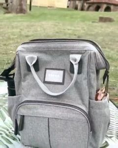 BEABA Wellington Backpack Heather Grey