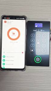 Bàn Phím Điều Khiển Truy Cập Bằng Vân Tay Wifi Chống Nước Ngoài Trời Với Ứng Dụng Thẻ NFC RFID Mật Khẩu Mở Cửa Từ Xa Tương Thích Với Tuya