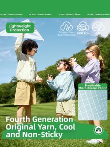 Kocotree | UV Protection Thin Jacket for Kids Summer 2026 Style