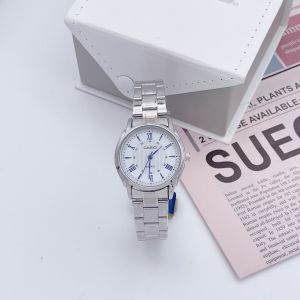 watch house นาฬิกาข้อมือผู้หญิง (คาสิโอ้) หนัาปัดโรมัน วงในตัวเลข ดีง่ายหลายสไตล์ ขนาดหน้าปัด 30 มม. ส่งไว ถ่ายจากสินค้าจริง มีของแถม