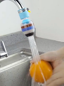 หัวฝักบัวกรองน้ำ 6 ชั้น หมุนได้รอบ 360° ปรับแรงดันได้ กรองคลอรีน กรองตะกอน เพิ่มแรงดันน้ำ รุ่นใหม่ล่าสุด