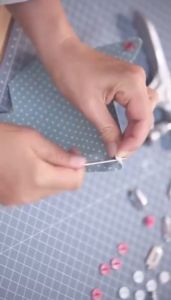 1 Set Of Button Fastener Snap Plier 1 Box Of 26 Colors 300 Sets Of Buttons With Hand Press Pliers