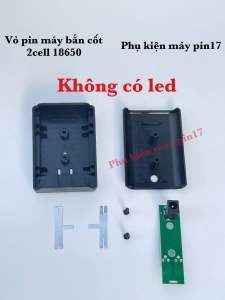 Vỏ mạch pin máy bắn cốt laze 2cell 18650 đầy đủ phụ kiện