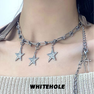 Whitehole Rock XINGX Original Y2g Sweet Cool Hot Girl Punk Subculture Hip Hop Necklace Sweater Chain