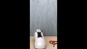 AW เชือกรองเท้าสายยืดได้ 8 มม. 1 คู่ แบบคลิปลีอค shoelace