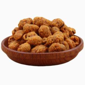 Spicy and Crispy Peanuts Peas Snacks