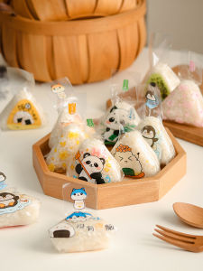 Triangle Rice Ball Packaging Bag Paper Stall Special Seaweed Sushi Mold Packing Bag Food Grade Microwave Heating