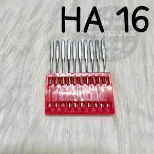 เข็มจักรเล็ก ใส่จักรเล็กทั่วไป จักรปัก จักรกระเป๋าหิ้ว จักรหัวดำ เบอร์ 11 14 16 18 เกรด A คุณภาพดี (สินค้าพร้อมส่ง)