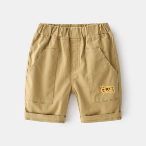 Quần Short Nam Mùa Hè Mỏng Thường Ngày Cotton 100% Cạp Vừa Quần Năm Mảnh Thương Hiệu Wellkids Phong Cách Kinh Doanh Công Sở