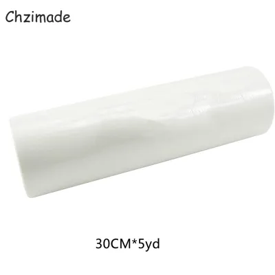 Chzimade 5Yards Interfacing Fabric Iron On Clothes Resin Lining For Bags Patchwork Lining Fabric Patchwork Diy Sewing Crafts