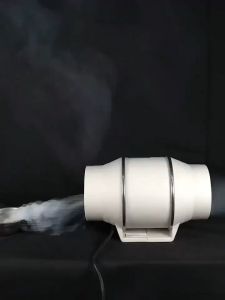 4 Inch Inline Duct Fan Booster Exhaust Blower Air Cooling Vent Extractor Fan 220V 35W Low Noise Untuk Tudung Dapur/Kamar Mandi