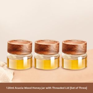 CRISTALGLASS | Sealing Food-grade Bottle with Lid for Honey