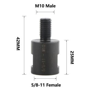 Corrosion Resistant Angle Grinder Adapter M10 M14 5/8-11 Thread Screw Connector for Cutting Polishing Grinding Work