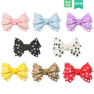 How to Enhance Your Crocs with DIY Detachable Macaron Polka Dot Bows & Decorative Buckles