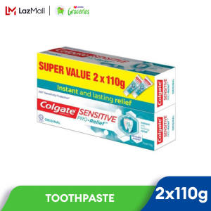 Colgate Sensitive Pro Relief Original Toothpaste Valuepack 110g x 2