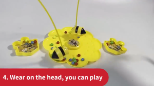 Mainan Anak Lebah Kecil Mengumpulkan Madu Mainan Memancing Magnetik Untuk Anak-anak Permainan Papan Puzzle Interaktif Orangtua-anak ﻿