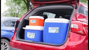 26L Big Cooler Ice Box for Camping Drink Fishing Picnic Heavy Duty Storage Portable Box Bekas Tong Kotak Ais Tahan Sejuk