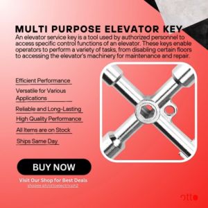Multi Purpose Elevator Key