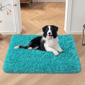 VIKAMA Silk And Wool Carpets Are Soft And Do Not Shed Easily. Pet Supplies Are Comfortable With Long Plush Dog And Cat Bed Mats